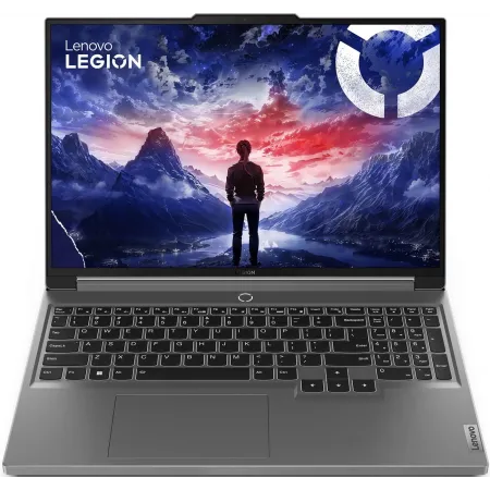 Ноутбук Lenovo Legion Slim 5 16ARP9 Ryzen 7 7735HS 16Gb SSD1Tb NVIDIA GeForce RTX4070 8Gb 16" IPS WQXGA (2560x1600) noOS grey WiFi BT Cam (83EX000TRK)