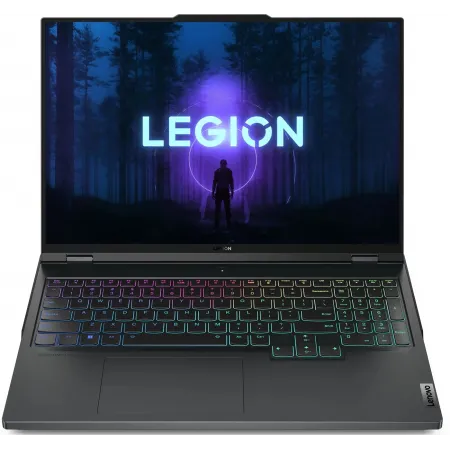 Ноутбук Lenovo Legion Pro 5 16ARX8 Ryzen 7 7745HX 16Gb SSD1Tb NVIDIA GeForce RTX4060 8Gb 16" IPS WQXGA (2560x1600) noOS dk.grey WiFi BT Cam (82WM00FYRK)