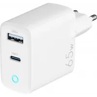 Сетевое зар./устр. Wiiix UNN-4-2-26-QC 15W 2.4A (QC) USB-A/Type-C универсальное белый
