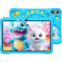 Планшет Teclast P30T Kids A523 (1.8) 8C RAM4Gb ROM64Gb 10.1" IPS 1280x800 Android 14 синий 5Mpix 2Mpix BT WiFi microSD 256Gb 6000mAh 10hr