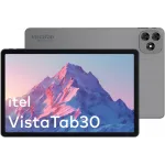 Планшет Itel VistaTab 30 SM-X816B T606 (1.6) 8C RAM4Gb ROM128Gb 10.95" IPS 1920x1200 4G 2Sim Android 14 серый 8Mpix 5Mpix BT WiFi microSD 512Gb 7000mAh