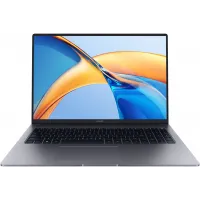 Ноутбук Honor MagicBook X16 2024 BRN-H56 Ryzen 5 7640HS 16Gb SSD512Gb AMD Radeon 760M 16" IPS WQXGA (1920x1200) без ОС grey WiFi BT Cam (5301AJYD)