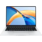 Ноутбук Honor MagicBook X14 2024 FRI-H56 Ryzen 5 7640HS 16Gb SSD512Gb AMD Radeon 760M 14" IPS FHD+ (1920x1200) без ОС silver WiFi BT Cam (5301AKAX)
