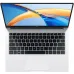 Ноутбук Honor MagicBook X14 2024 FRI-H56 Ryzen 5 7640HS 16Gb SSD512Gb AMD Radeon 760M 14" IPS FHD+ (1920x1200) без ОС silver WiFi BT Cam (5301AKAX)
