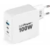 Сетевое зар./устр. Digma Pro DPW10B 100W 5A (PD+QC) 2хUSB-C/USB-A универсальное белый (DPW1B0G012WH)