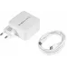 Сетевое зар./устр. Digma Pro DPW10B 100W 5A (PD+QC) 2хUSB-C/USB-A универсальное белый (DPW1B0G012WH)