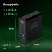 Настольное зар./устр. Digma Pro DPW10A 140W 5A (PD+QC) 3хUSB-C/2xUSB-A универсальное черный (DPW1A4G024BK)