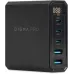 Настольное зар./устр. Digma Pro DPW10A 140W 5A (PD+QC) 3хUSB-C/2xUSB-A универсальное черный (DPW1A4G024BK)