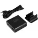 Настольное зар./устр. Digma Pro DPW10A 140W 5A (PD+QC) 3хUSB-C/2xUSB-A универсальное черный (DPW1A4G024BK)