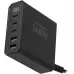 Настольное зар./устр. Digma Pro DPW10A 140W 5A (PD+QC) 3хUSB-C/2xUSB-A универсальное черный (DPW1A4G024BK)