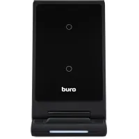 Беспроводное зар./устр. Buro CWC-QC5 15W 3A (QI) USB-C универсальное черный (CWC-QC5A15BK)