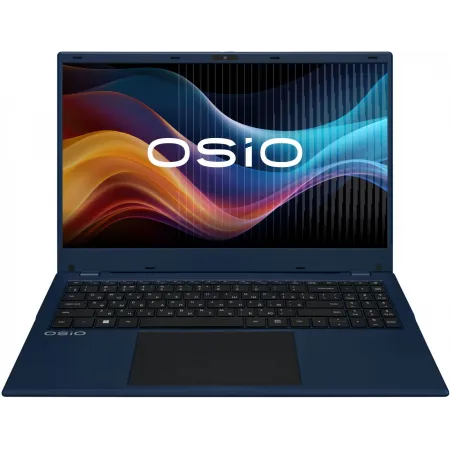 Ноутбук Osio BaseLine B150i-005c N-series N100 8Gb SSD512Gb Intel UHD Graphics 15.6" IPS FHD (1920x1080) noOS blue WiFi BT Cam 5000mAh