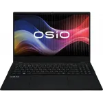 Ноутбук Osio BaseLine B150i-009b N-series N200 8Gb SSD512Gb Intel UHD Graphics 15.6" IPS FHD (1920x1080) noOS black WiFi BT Cam 5000mAh