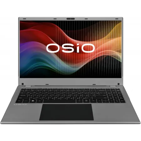 Ноутбук Osio BaseLine B150i-009s N-series N200 8Gb SSD512Gb Intel UHD Graphics 15.6" IPS FHD (1920x1080) без ОС silver WiFi BT Cam 5000mAh