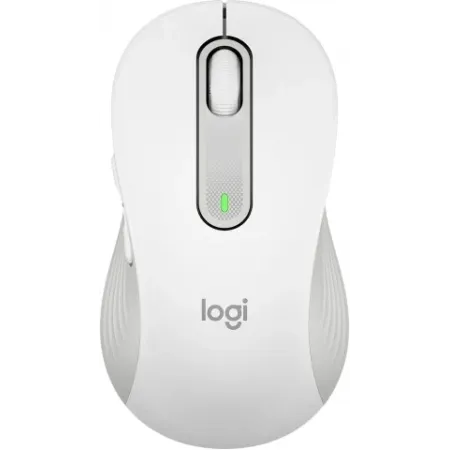 Мышь Logitech M650 L Large белый оптическая 4000dpi беспров. BT/Radio USB 5but (910-006389)