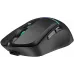 Мышь Оклик 775GW черный оптическая 5000dpi беспров. BT/Radio USB/USB-C 6but