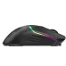 Мышь Оклик 775GW черный оптическая 5000dpi беспров. BT/Radio USB/USB-C 6but