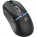 Мышь Оклик 775GW черный оптическая 5000dpi беспров. BT/Radio USB/USB-C 6but