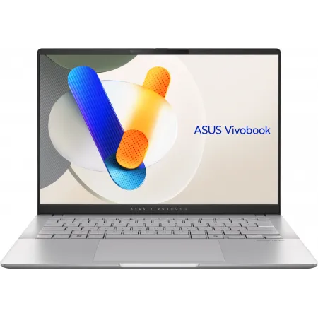 Ноутбук Asus VivoBook S14 OLED M5406WA-PP086W Ryzen AI 9 HX 370 32Gb SSD1Tb AMD Radeon 890M 14" OLED 3K (2880x1800) noOS silver WiFi BT Cam (90NB14P1-M004N0)