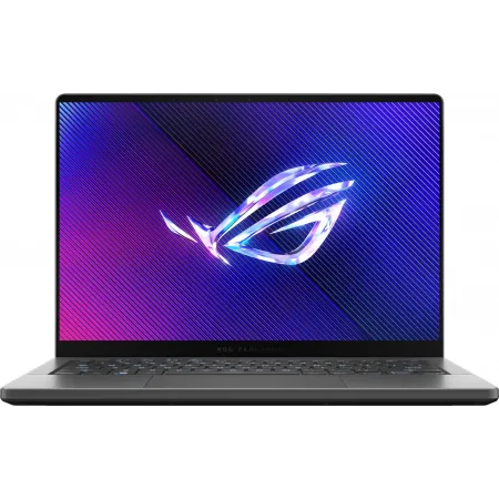 Ноутбук Asus ROG Zephyrus G14 GA403UV-QS186 Ryzen 7 8845HS 16Gb SSD1Tb NVIDIA GeForce RTX4060 8Gb 14" OLED 3K (2880x1800) noOS grey WiFi BT Cam (90NR0I01-M00A00)