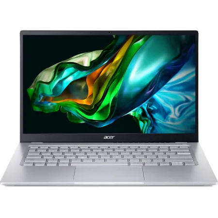 Ноутбук Acer Swift Go 14 SFG14-41-R466 Ryzen 5 7530U 8Gb SSD512Gb AMD Radeon 14" IPS FHD (1920x1080) Windows 11 Home silver WiFi BT Cam (NX.KG3CD.001)