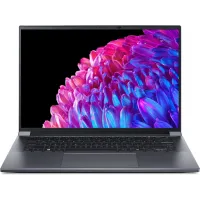Ноутбук Acer Swift X 14 SFX14-72G-72DH Core Ultra 7 155H 32Gb SSD1Tb NVIDIA GeForce RTX4070 8Gb 14.5" OLED WQXGA+ (2880x1800) Windows 11 metall WiFi BT Cam (NX.KTUCD.001)