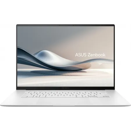 Ноутбук Asus Zenbook S 16 OLED UM5606WA-RK226W Ryzen AI 9 365 24Gb SSD1Tb AMD Radeon 880M 16" OLED 3K (2880x1800) Windows 11 Home white WiFi BT Cam (90NB13M2-M00DH0)