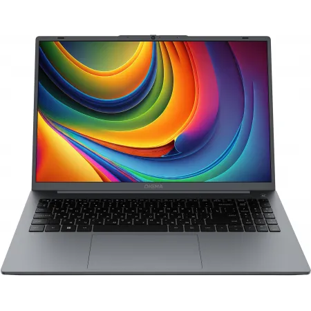 Ноутбук Digma EVE C5805 N100 8Gb SSD256Gb Intel UHD Graphics 16" IPS WUXGA (1920x1200) Windows 11 Pro dk.grey WiFi BT Cam 6000mAh (DN16N1-8CXW01)