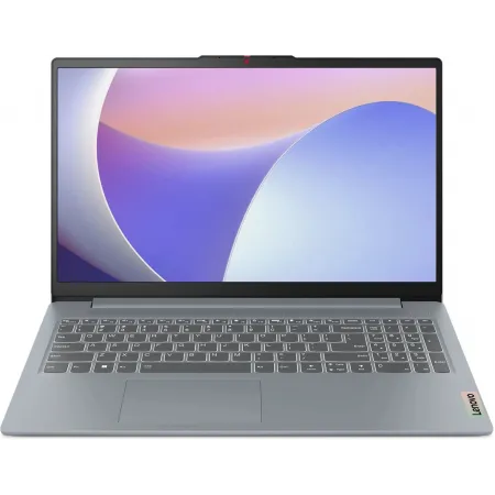 Ноутбук Lenovo IdeaPad Slim 3 15IRH8 Core i7 13620H 16Gb SSD512Gb Intel UHD Graphics 15.6" IPS FHD (1920x1080) FreeDOS grey WiFi BT Cam (83EM007MPS)