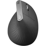 Мышь Logitech MX Vertical черный/черный оптическая (4000dpi) беспроводная BT/Radio USB (6but)