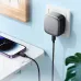 Сетевое зар./устр. Hoco CS33A 30W 3A+2.5A+2A+1.5A (PD+QC) 2xUSB/USB type-C универсальное серый (PD30W(TYPE-C TO TYPE-C) 17536)