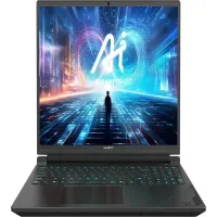 Ноутбук Gigabyte G6X Core i7 13650HX 16Gb SSD512Gb NVIDIA GeForce RTX4050 6Gb 16" IPS FHD+ (1920x1200) Free DOS grey WiFi BT Cam (9MG-42KZ853SD)