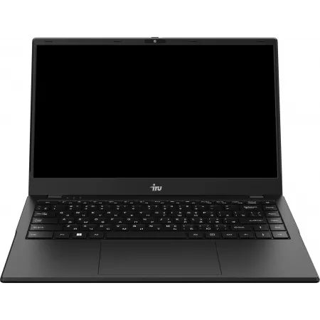 Ноутбук IRU Planio 14ING N100 8Gb SSD512Gb Intel Iris Xe graphics 14" IPS FHD (1920x1080) Free DOS black 6000mAh (2058899)