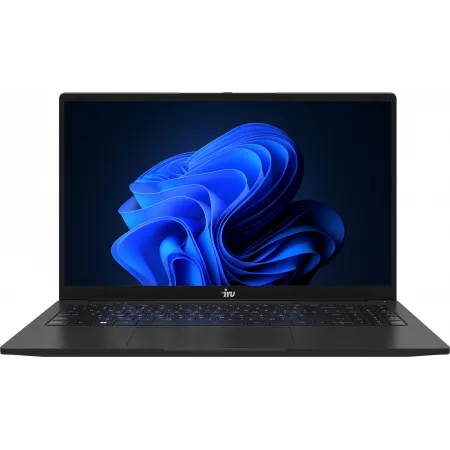 Ноутбук IRU Strato 15ALI Core i3 1215U 8Gb SSD256Gb Intel Iris Xe graphics 15.6" IPS FHD (1920x1080) Windows 11 Professional black 6000mAh (2059106)