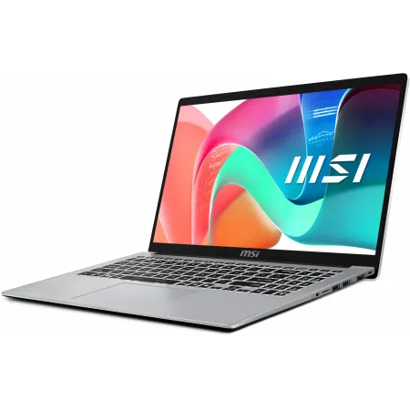 Ноутбук MSI Modern 15 F13MG-087XRU Core i5 1335U 16Gb SSD1Tb Intel Iris Xe graphics 15.6" IPS FHD (1920x1080) Free DOS silver WiFi BT Cam (9S7-15S122-087)