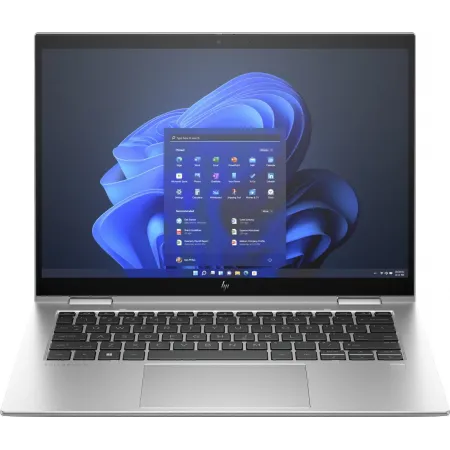 Ноутбук HP EliteBook x360 1040 G10 Core i7 1355U 16Gb SSD512Gb Intel Iris Xe graphics 14" Touch WUXGA (1920x1200) Windows 11 Professional 64 silver WiFi BT Cam (9M491AT)