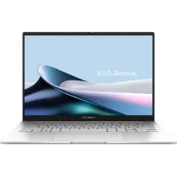 Ноутбук Asus Zenbook 14 OLED UX3405MA-QD988 Core Ultra 5 125H 16Gb SSD512Gb Intel Arc 14" OLED FHD+ (1920x1200) noOS silver WiFi BT Cam Bag (90NB11R2-M01SN0)