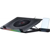 Подставка для ноутбука Redragon Ivy (77905) 15.6" 360x250x55мм 19дБ 2xUSB 5x 140ммFAN 890г металл/пластик черный