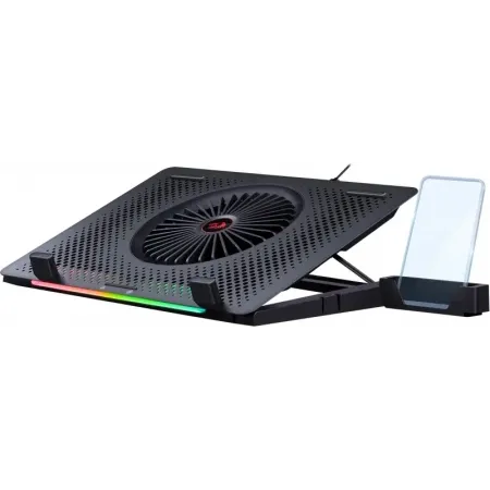 Подставка для ноутбука Redragon Ivy (77905) 15.6" 360x250x55мм 19дБ 2xUSB 5x 140ммFAN 890г металл/пластик черный