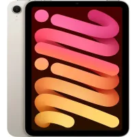 Планшет Apple iPad mini 2024 A2993 A17 Pro 6С RAM8Gb ROM256Gb 8.3" IPS 2266x1488 iOS сияющая звезда 12Mpix 12Mpix BT WiFi 10hr