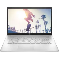 Ноутбук HP 17-cn4014ci Core 3 100U 8Gb SSD512Gb Intel UHD Graphics 17.3" IPS FHD (1920x1080) Free DOS silver WiFi BT Cam (A1AF8EA)