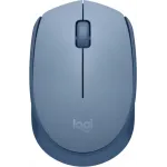 Мышь Logitech M171 голубой/серый оптическая 1000dpi беспров. USB для ноутбука 3but (910-006866)