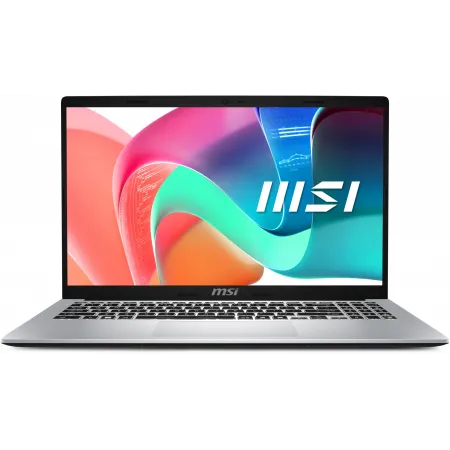 Ноутбук MSI Modern 15 F13MG-201XRU Core i5 1335U 16Gb SSD512Gb Intel Iris Xe graphics 15.6" IPS FHD (1920x1080) Free DOS silver WiFi BT Cam (9S7-15S122-201)