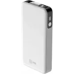 Мобильный аккумулятор Cactus CS-PBFSPA-10000 10000mAh 22.5W 4.5A 2xUSB-C белый