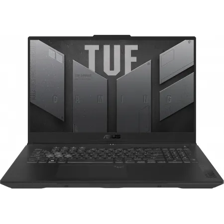 Ноутбук Asus TUF Gaming A17 FA707NU-HX070 Ryzen 5 7535HS 16Gb SSD1Tb NVIDIA GeForce RTX4050 6Gb 17.3" IPS FHD (1920x1080) без ОС grey WiFi BT Cam (_90NR0EF5-M00430)