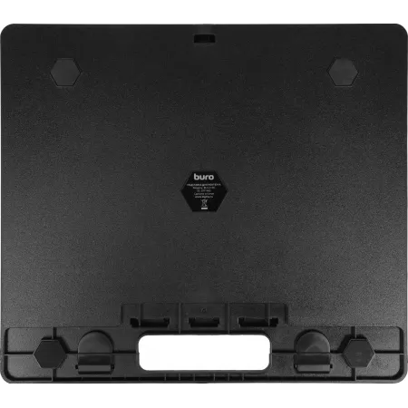 Подставка для ноутбука Buro BU-LS130 15.6" 280x250x15мм 520г металл/пластик черный