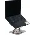 Подставка для ноутбука Digma D-NCP170-1xRGB110-360 17" 240x230x50мм 28дБ 2xUSB 1x 110ммFAN 940г Fan-control алюминий серый