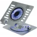 Подставка для ноутбука Digma D-NCP170-1xRGB110-360 17" 240x230x50мм 28дБ 2xUSB 1x 110ммFAN 940г Fan-control алюминий серый