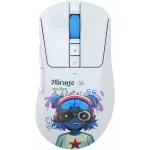 Мышь A4Tech Bloody R73 Pro белый/рисунок оптическая 26000dpi беспров. USB-C 7but (R73 PRO NYX MIRAGE)