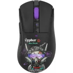Мышь A4Tech Bloody R73 Ultra Duo черный/рисунок оптическая 20000dpi беспров. USB-C 7but (R73 ULTRA DUO CYPHER GHOST)